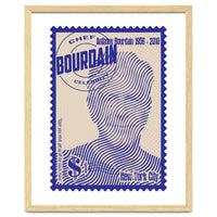 Anthony Bourdain Stamps Art