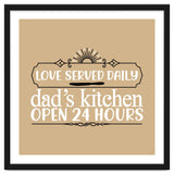Love Served Daily Dad's Kitchen Open 24 Hours thumbnail