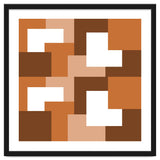 Brown Abstract Square Tiles thumbnail