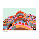 La Pedrera by Antoni Gaudi - Barcelona (Print Only) thumbnail