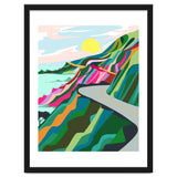 The Best Is Yet To Come, Nature Travel Landscape Colorful, Hope Positivity Growth Mindset, Eclectic Bohemian Forest Contemporary, Illustration Adventure Sunset thumbnail