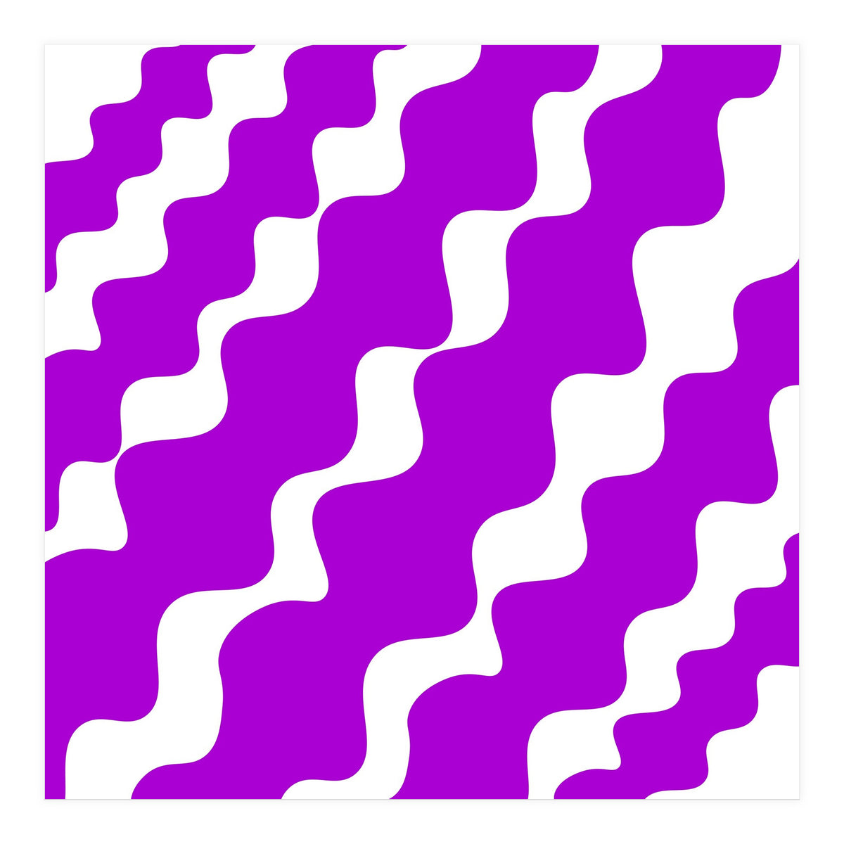 Purple Wavy Pattern (Print Only)