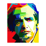 Marlon Brando Pop Art WPAP (Print Only) thumbnail