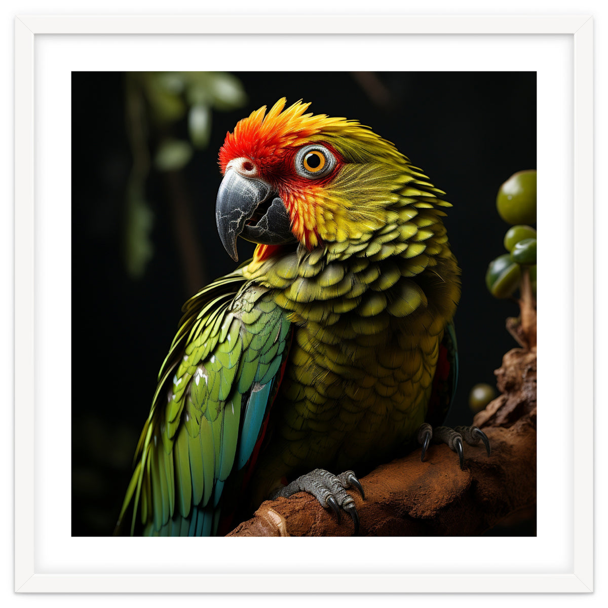 Vibrant Macaw Parrot