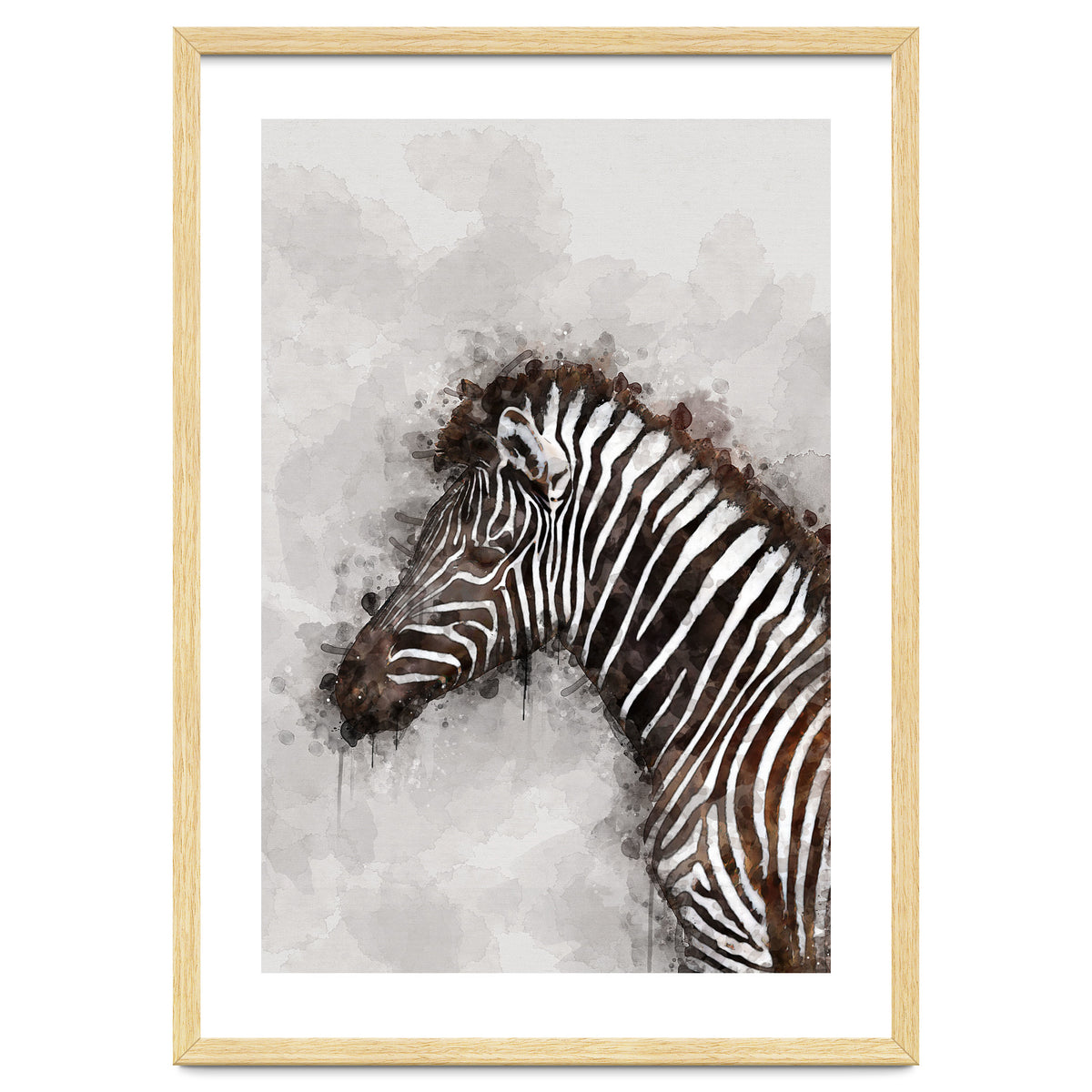 Zebra Watercolor