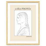 La Bella Principessa – Leonardo Da Vinci Ascii Art thumbnail