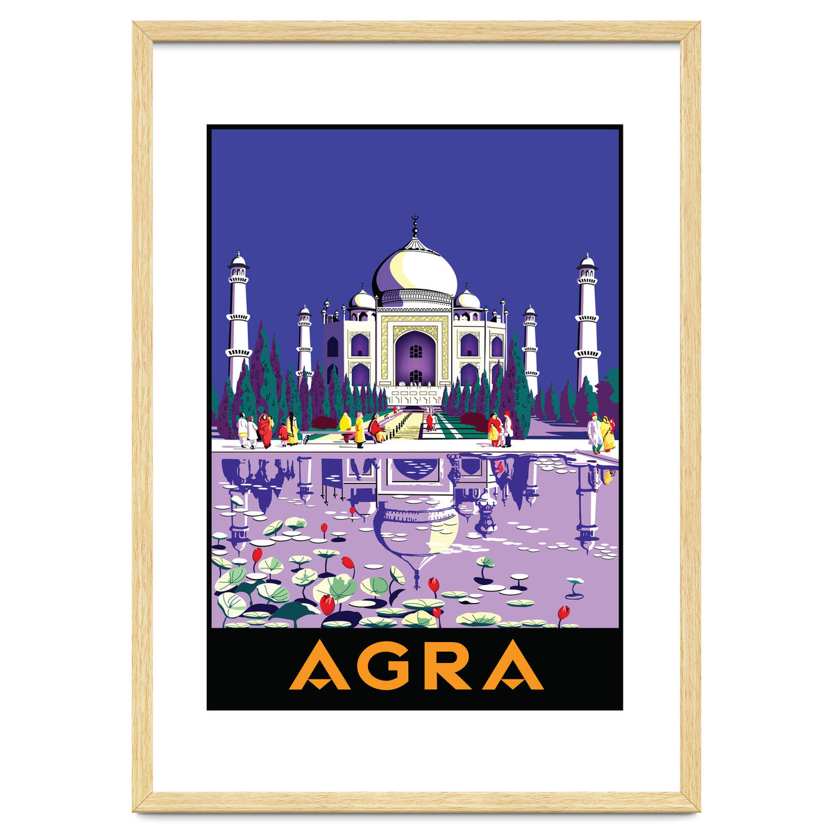 Agra, Taj Mahal, India