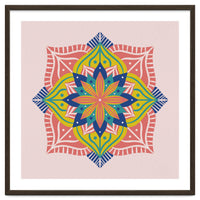 Colorful abstract mandala