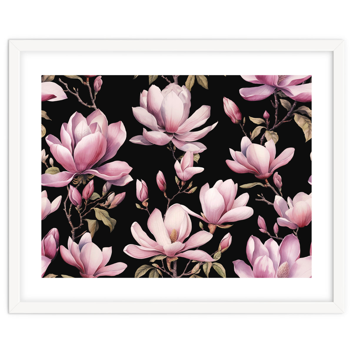 Magnolia Spring Romance Black