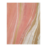 Blush Marble With Gold (Print Only)