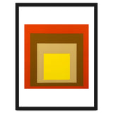 Josef Albers - Red, Brown, Golden thumbnail