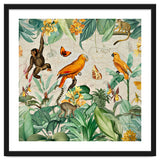 Vintage African Tropical Jungle Fun Animals thumbnail