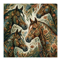 Wild Horses In Bloom (Print Only)
