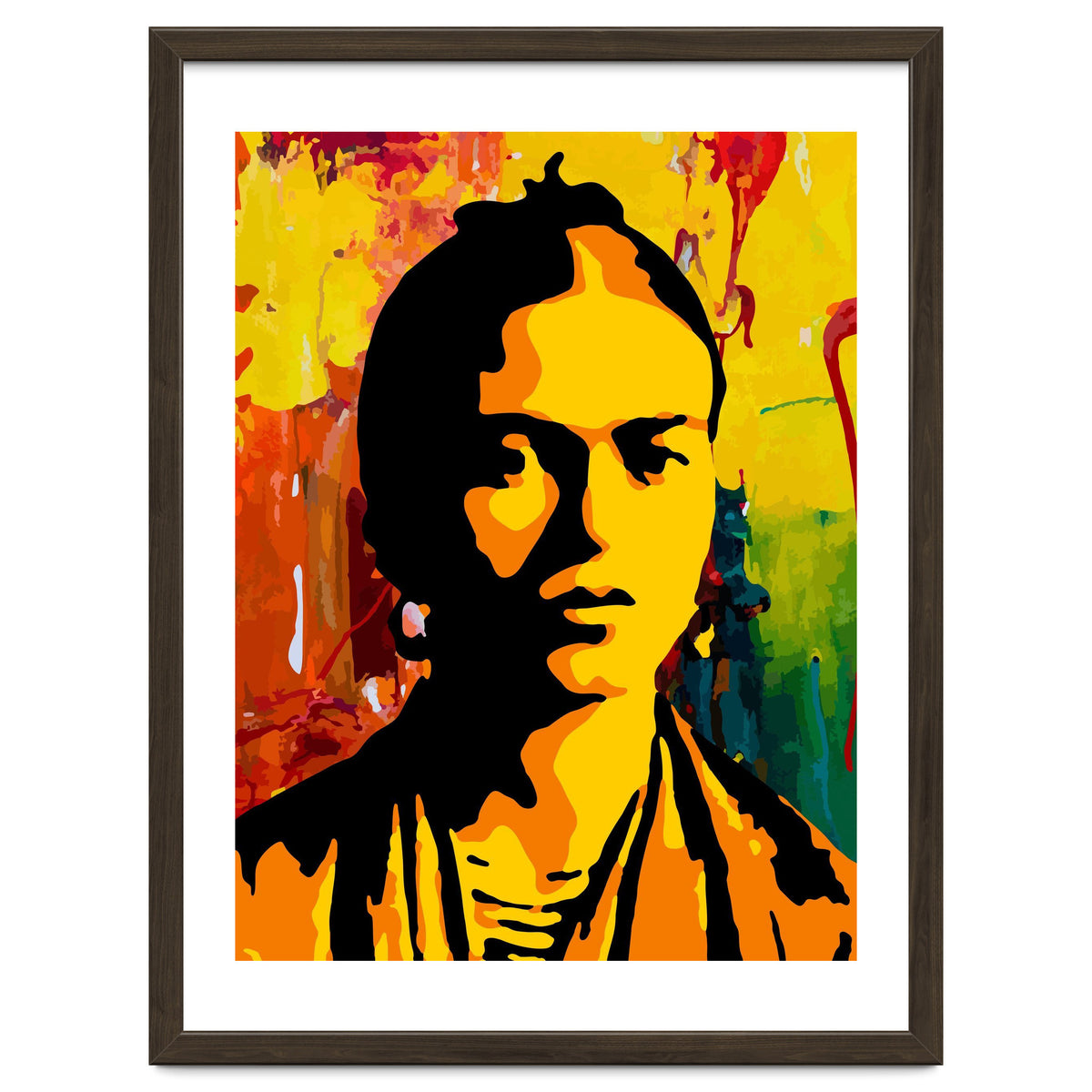 Frida Kahlo Abstract 2