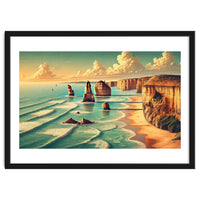 Vintage Australia, Great Ocean Road Poster