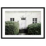 White door K between the green botanical gate thumbnail