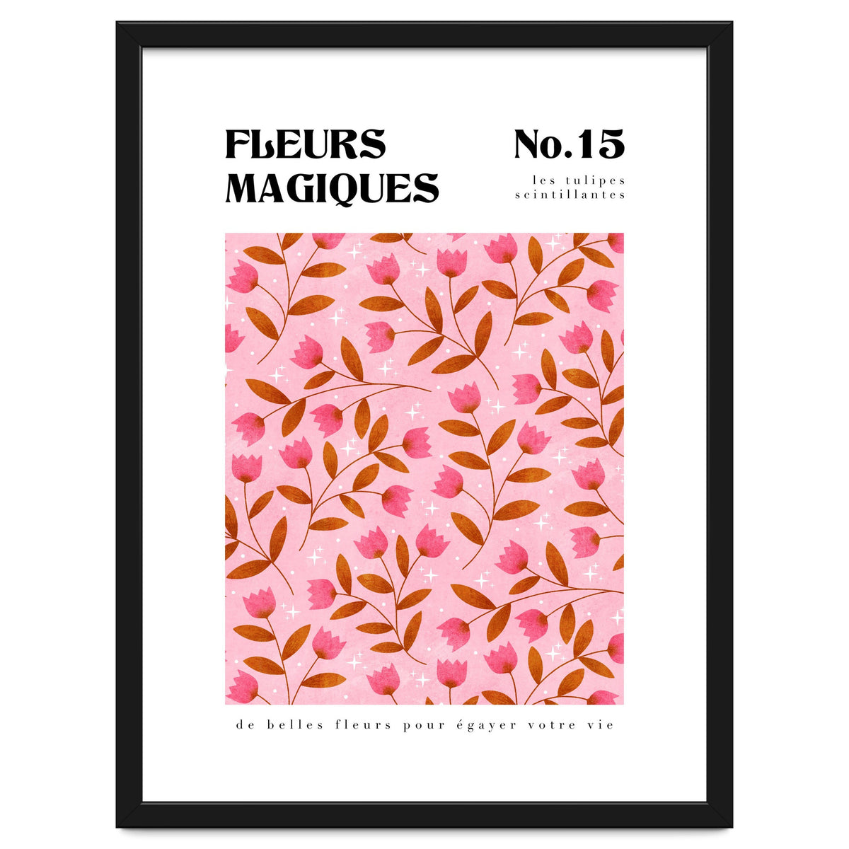 Magical Flowers No.15 Sparkling Tulips