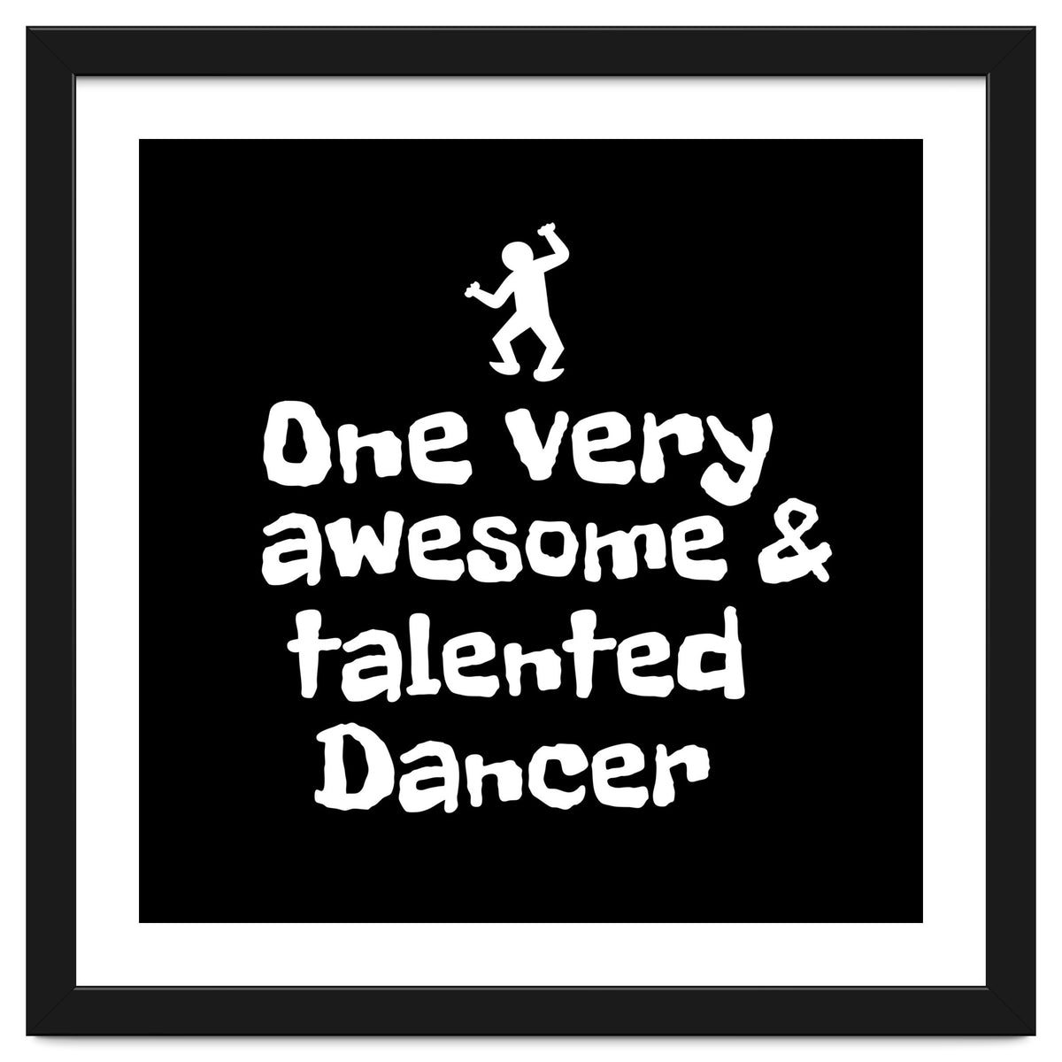 One very awesome and talented dancer