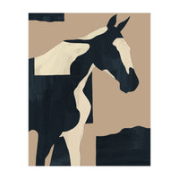 Abstract Minimal Horse 7 (Print Only)