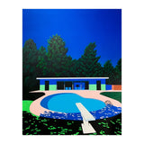 Hiroshi Nagai - Swimming Pool, City Pop At Night (Print Only) thumbnail