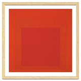 JOSEF ALBERS - HOMAGE TO THE SQUARE RED thumbnail