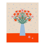 Cute Floral Vase (Print Only) thumbnail