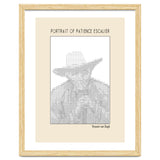 Portrait Of Patience Escalier Vincent Van Gogh Ascii Art thumbnail