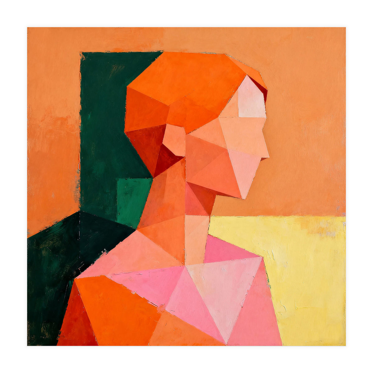 Geometric People 02 (Print Only)