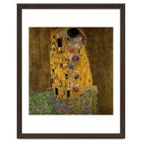 Gustav Klimt The Kiss Gold Romantic Art thumbnail