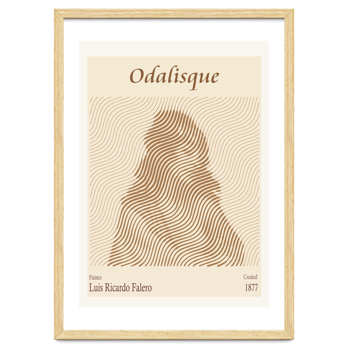 Odalisque (1877) – Luis Ricardo Falero (spanish, 1851 – 1896)