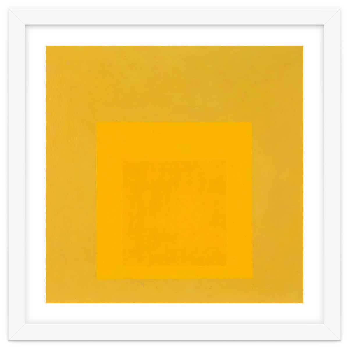 JOSEF ALBERS - HOMAGE TO THE SQUARE YELLOW