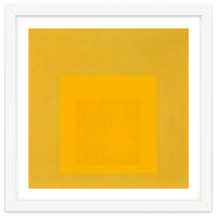 JOSEF ALBERS - HOMAGE TO THE SQUARE YELLOW