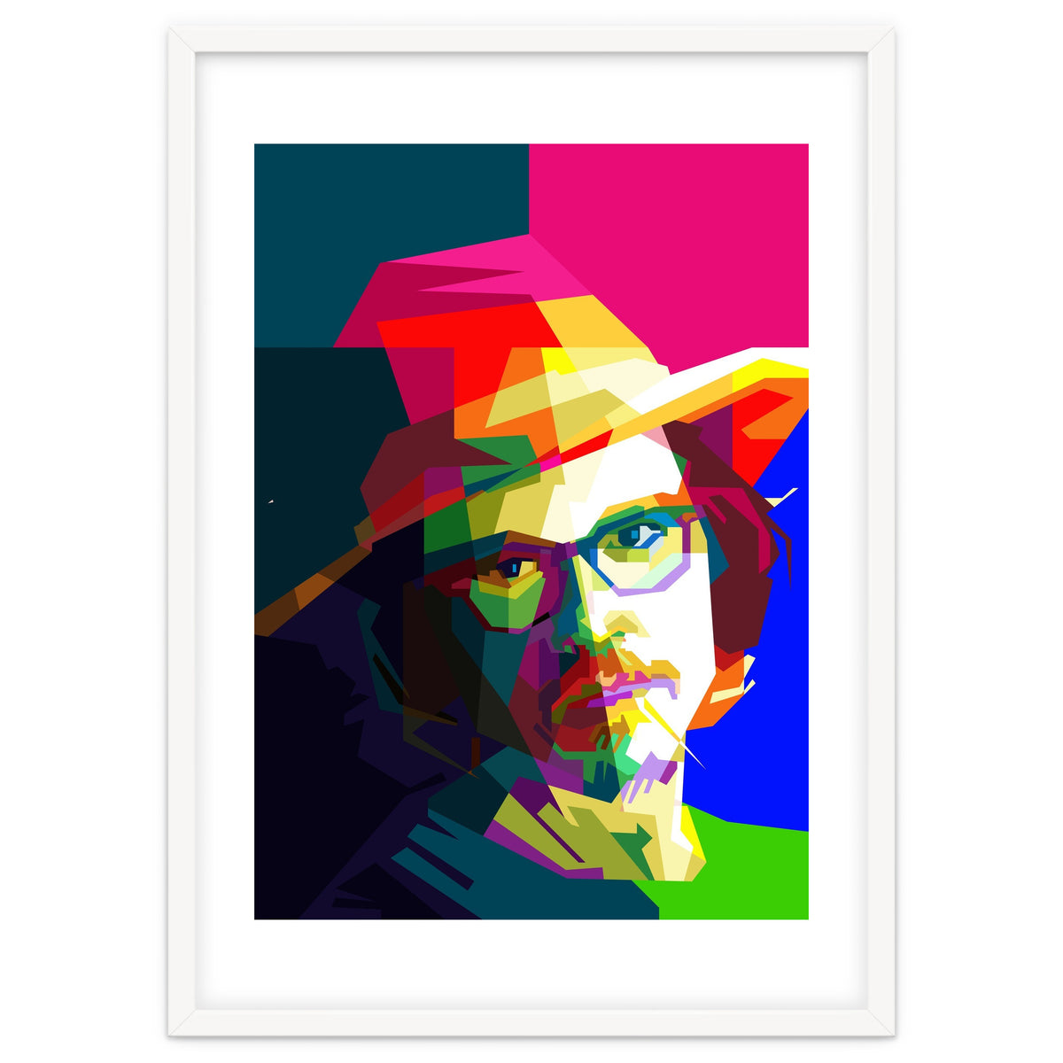 Johny Depp Hollywood Movies Pop Art WPAP