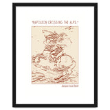 “napoleon Crossing The Alps,” – Jacques Louis David thumbnail