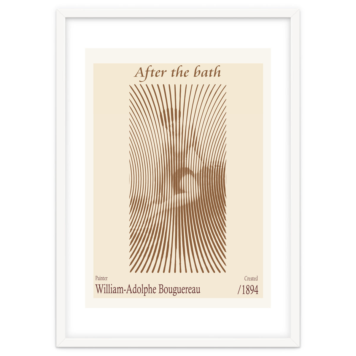 After The Bath – William Adolphe Bouguereau (1875)