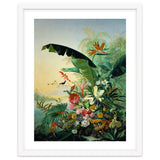 Fleurs exotique, 1836 Exotic flowers from tropical countries. Canvas, 162 x 121 cm. thumbnail