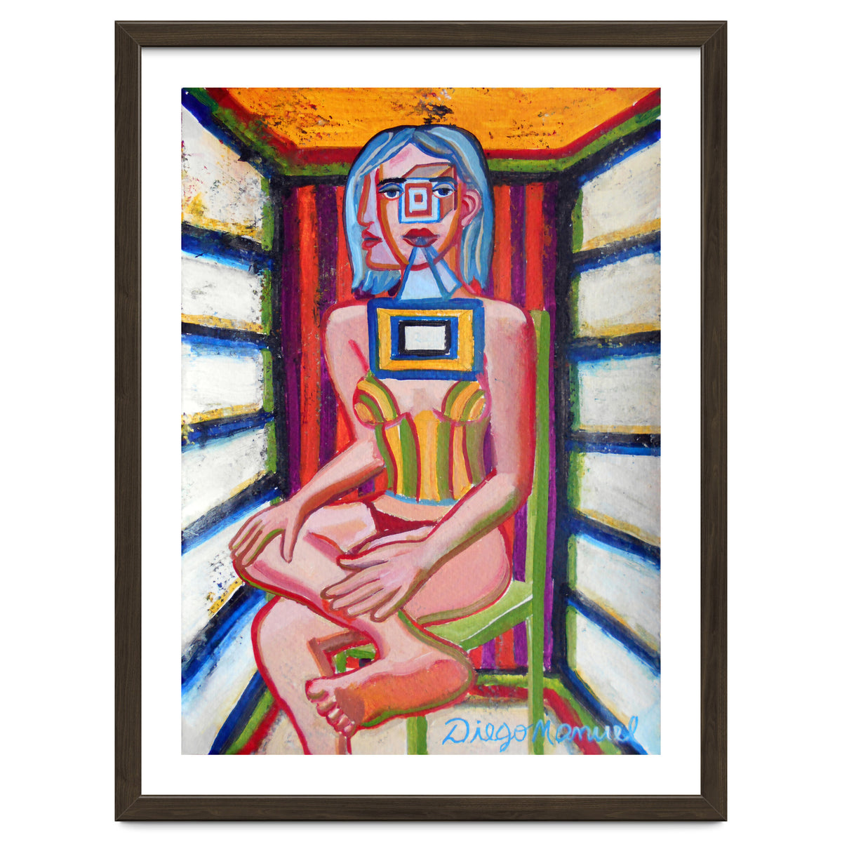 Mujer En La Silla 12