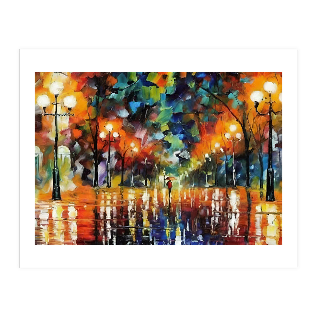 Nature Abstract Urban Tree (Print Only)