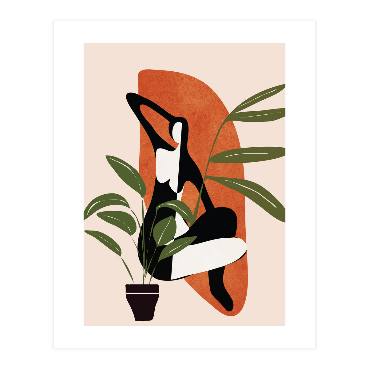 Abstract Female Figure (Print Only)
