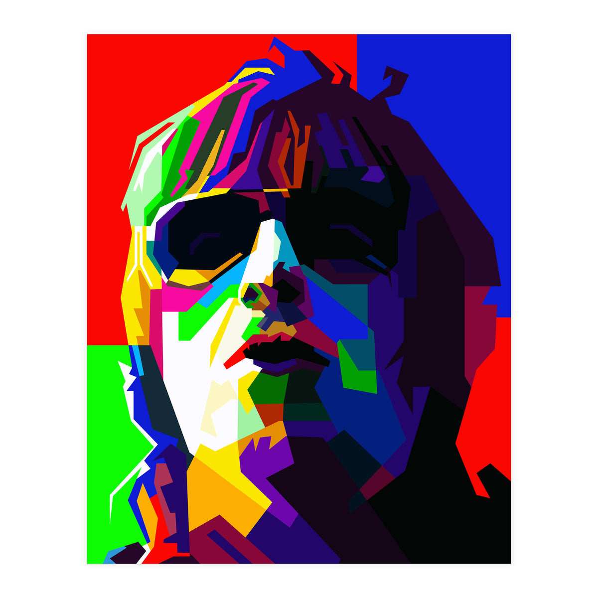 Liam Galagher OASIS Singer Pop Art WPAP (Print Only)