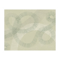 calming essentials Curved Lines soft sage (Print Only)