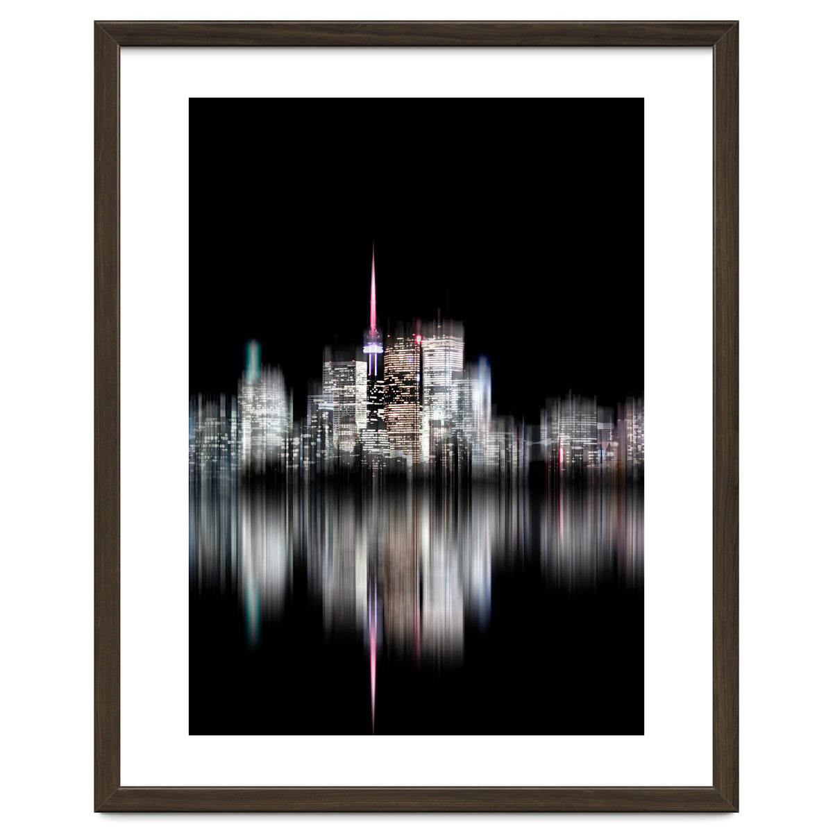 Toronto Skyline Blur Version No 2