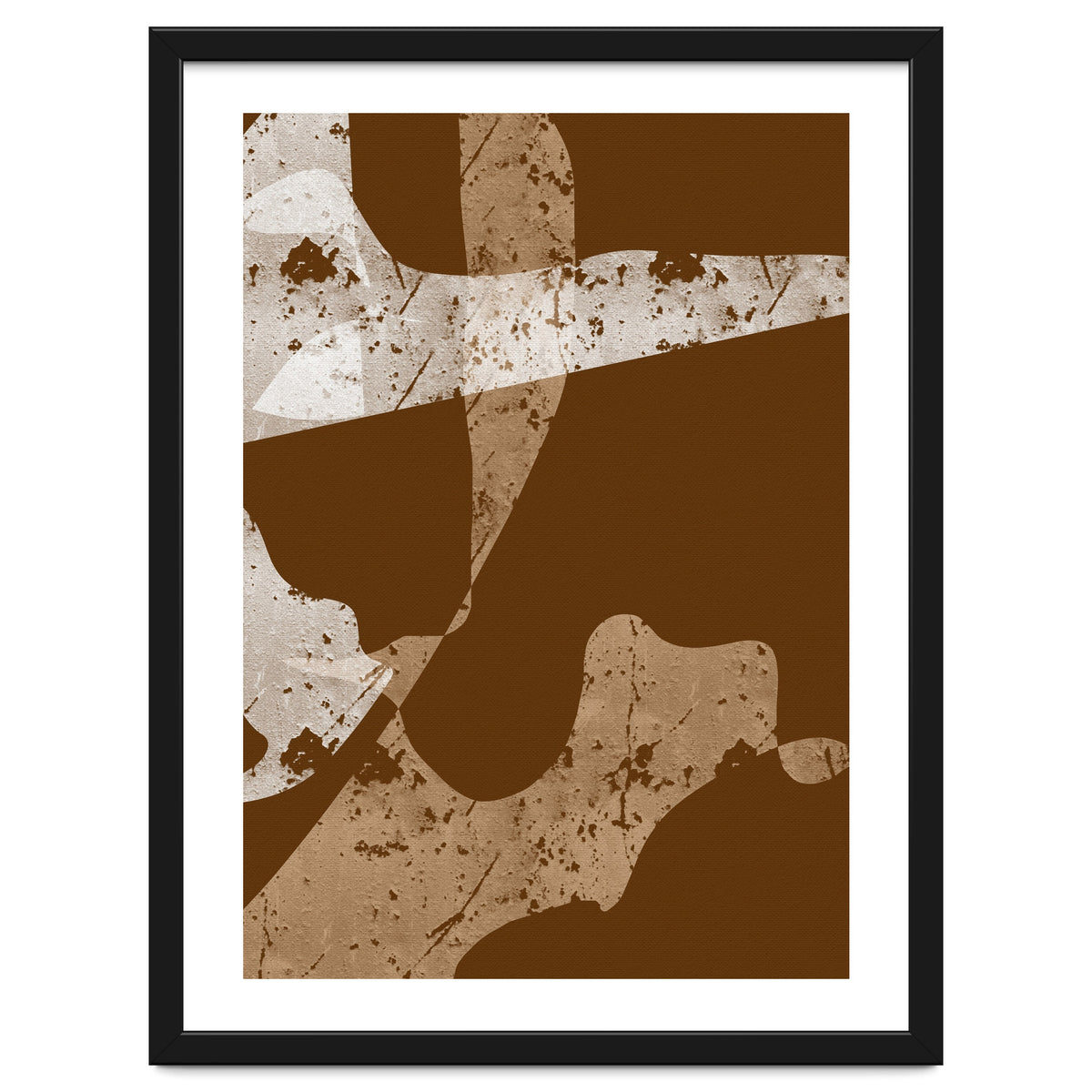 Brown Abstract Minimalist