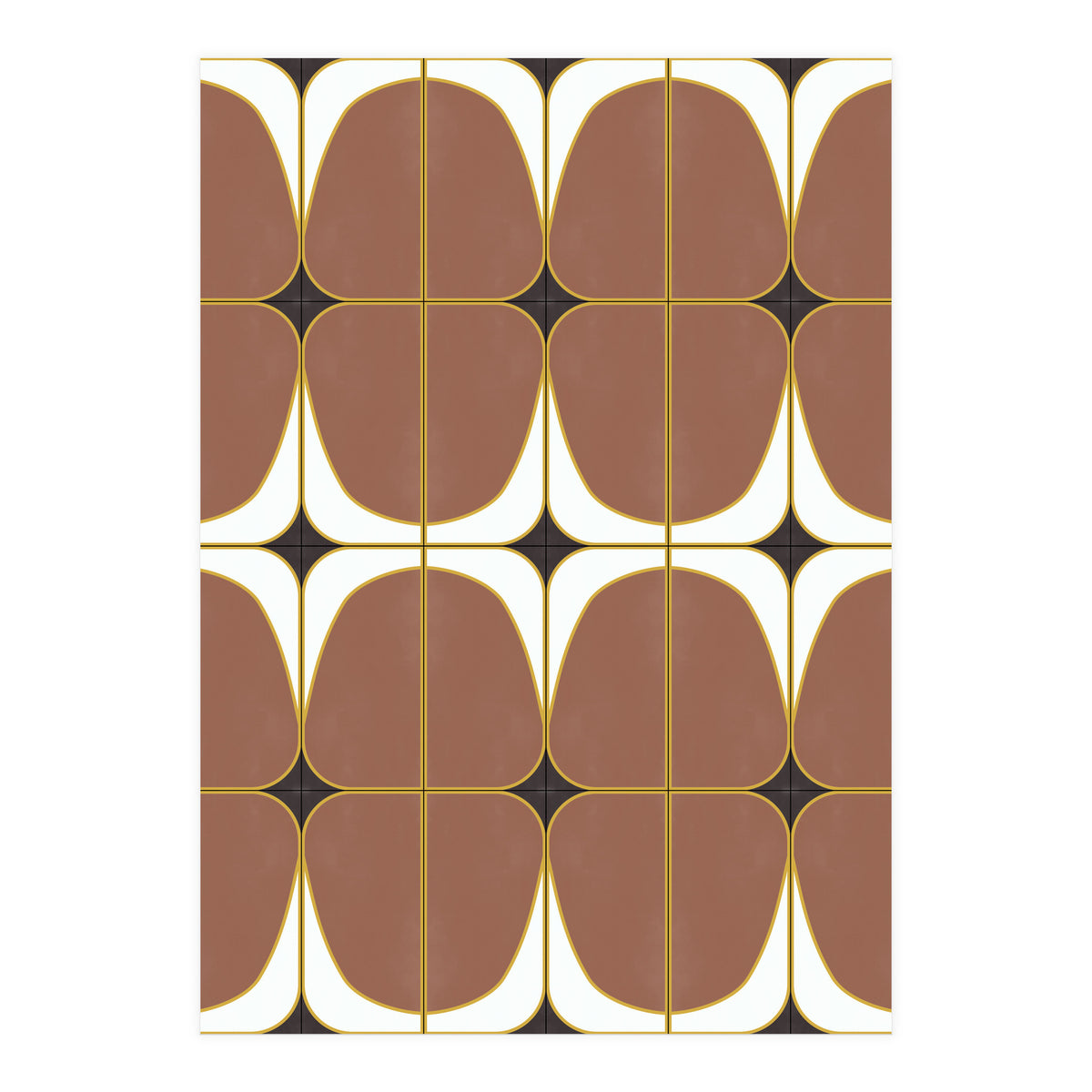 Elegant Sassy Seventies Tiles (Print Only)