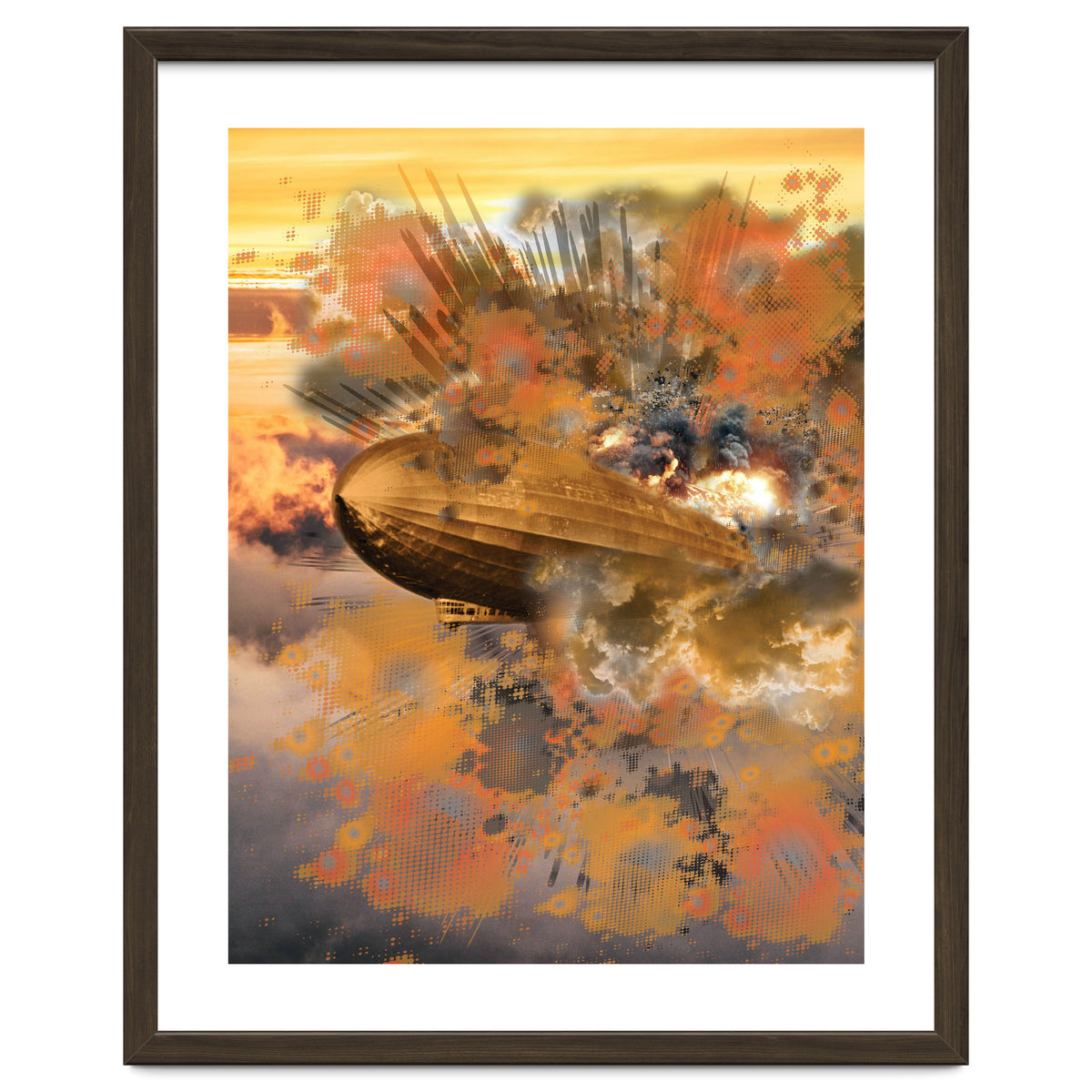 Zeppelin Balloon Explosion