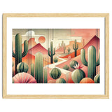 Art Deco Desert Cacti thumbnail