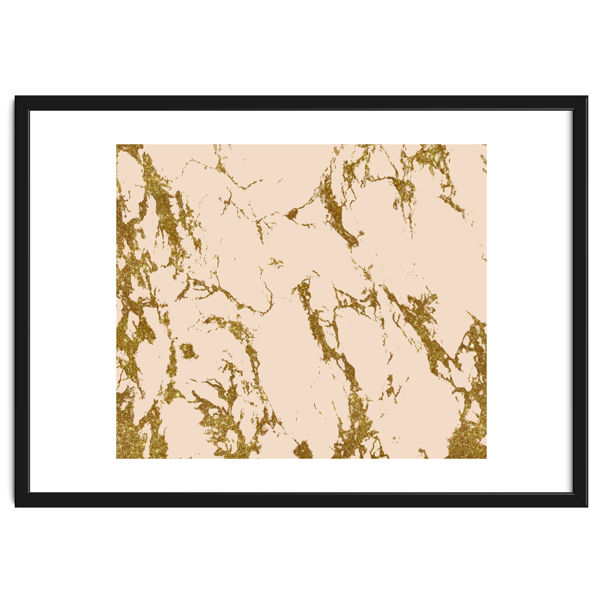 Blush & Gold Marble #society6 #decor #buyart