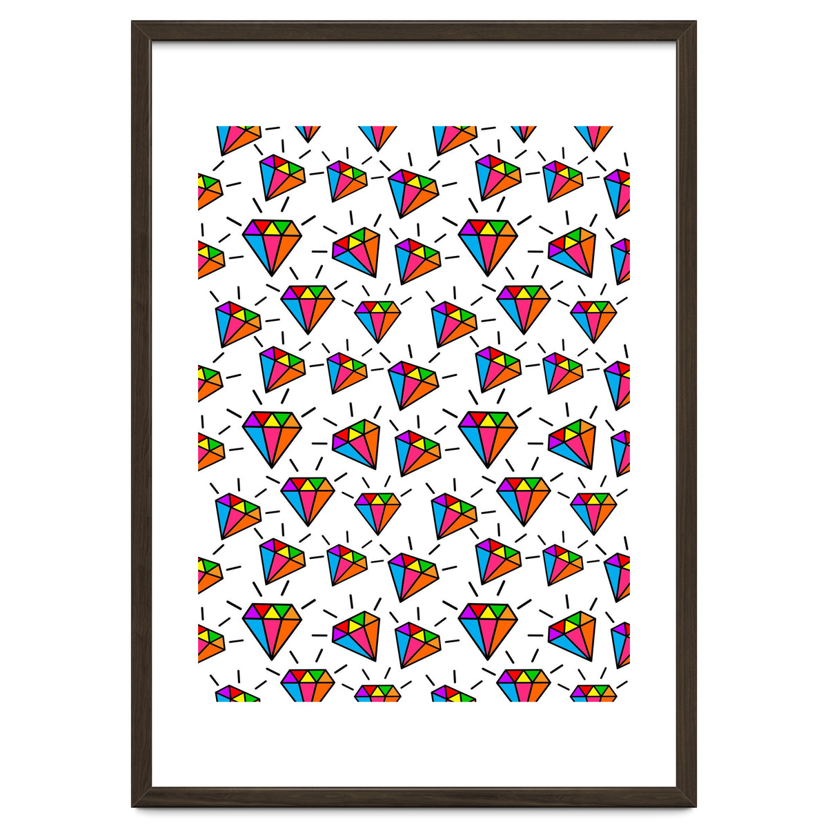 Cute diamonds pattern