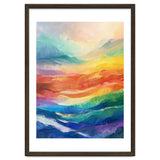 Vibrant Impasto Abstract Landscape Painting thumbnail