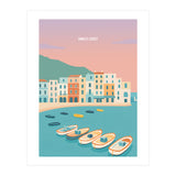 Amalfi Coast Italy Travel Postcard (Print Only) thumbnail